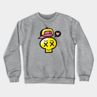 Skull in Love Crewneck Sweatshirt